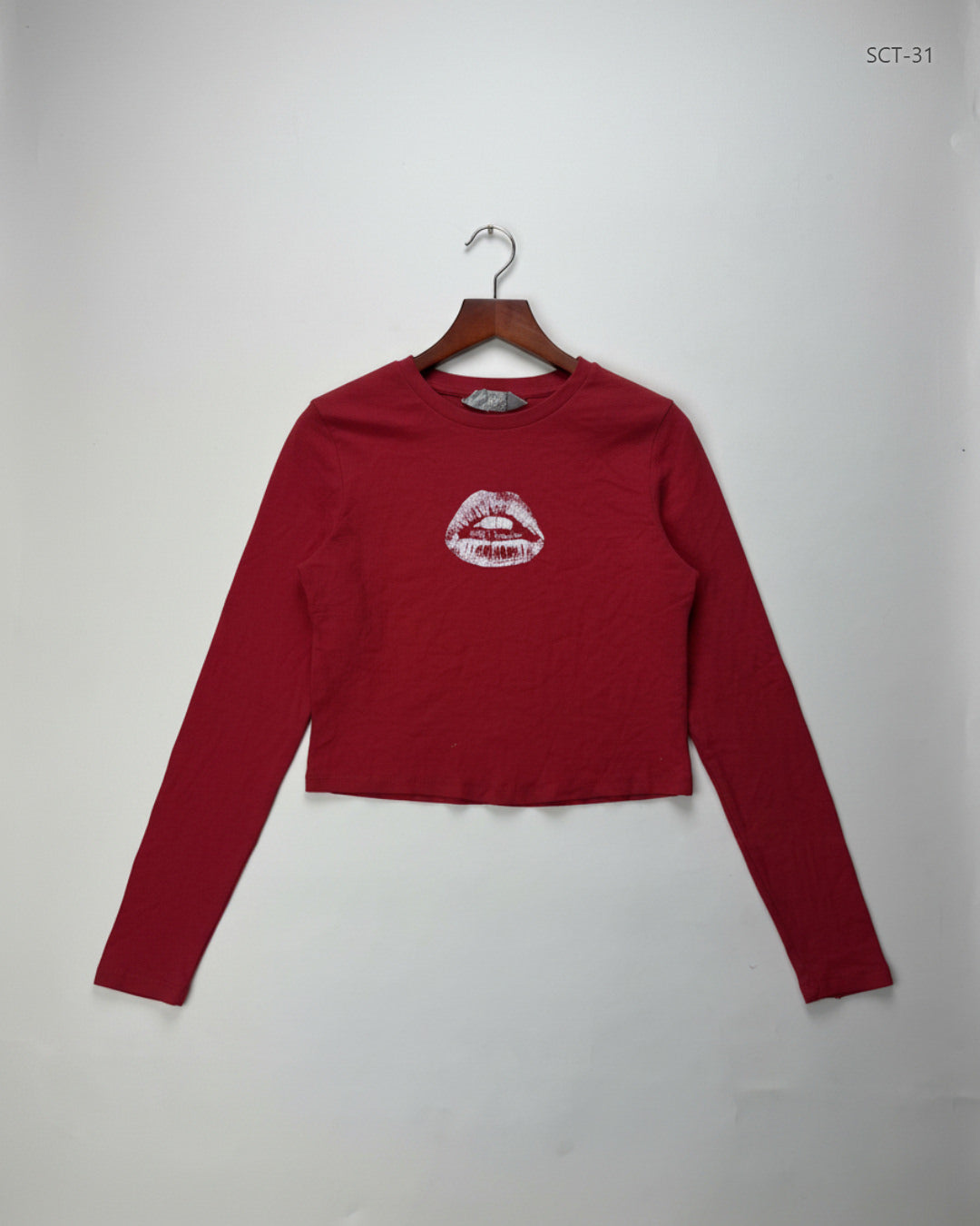 Red Women's Summer Crop Top by Primark (SCT-31)