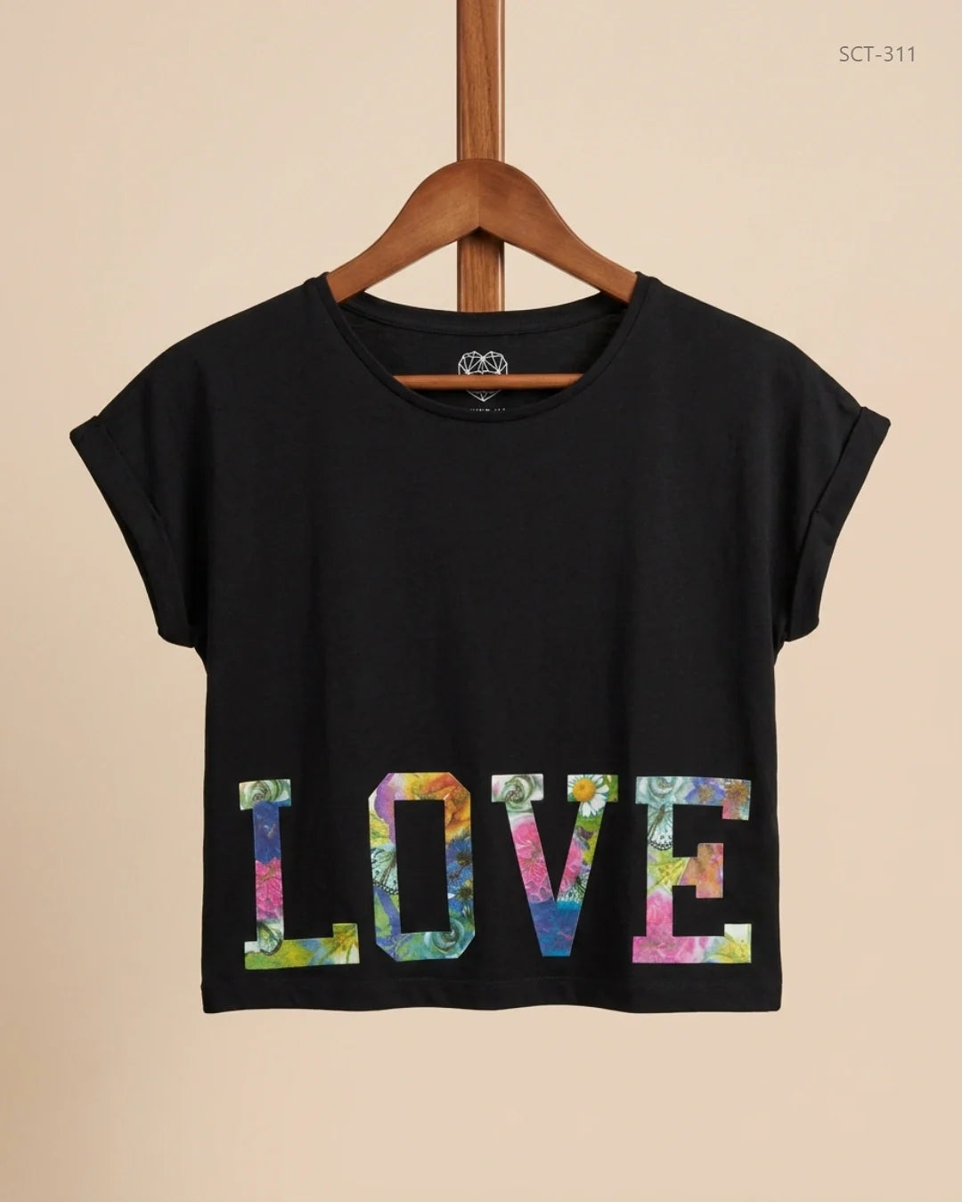 F&F (SCT-311) Black Summer Crop Tops