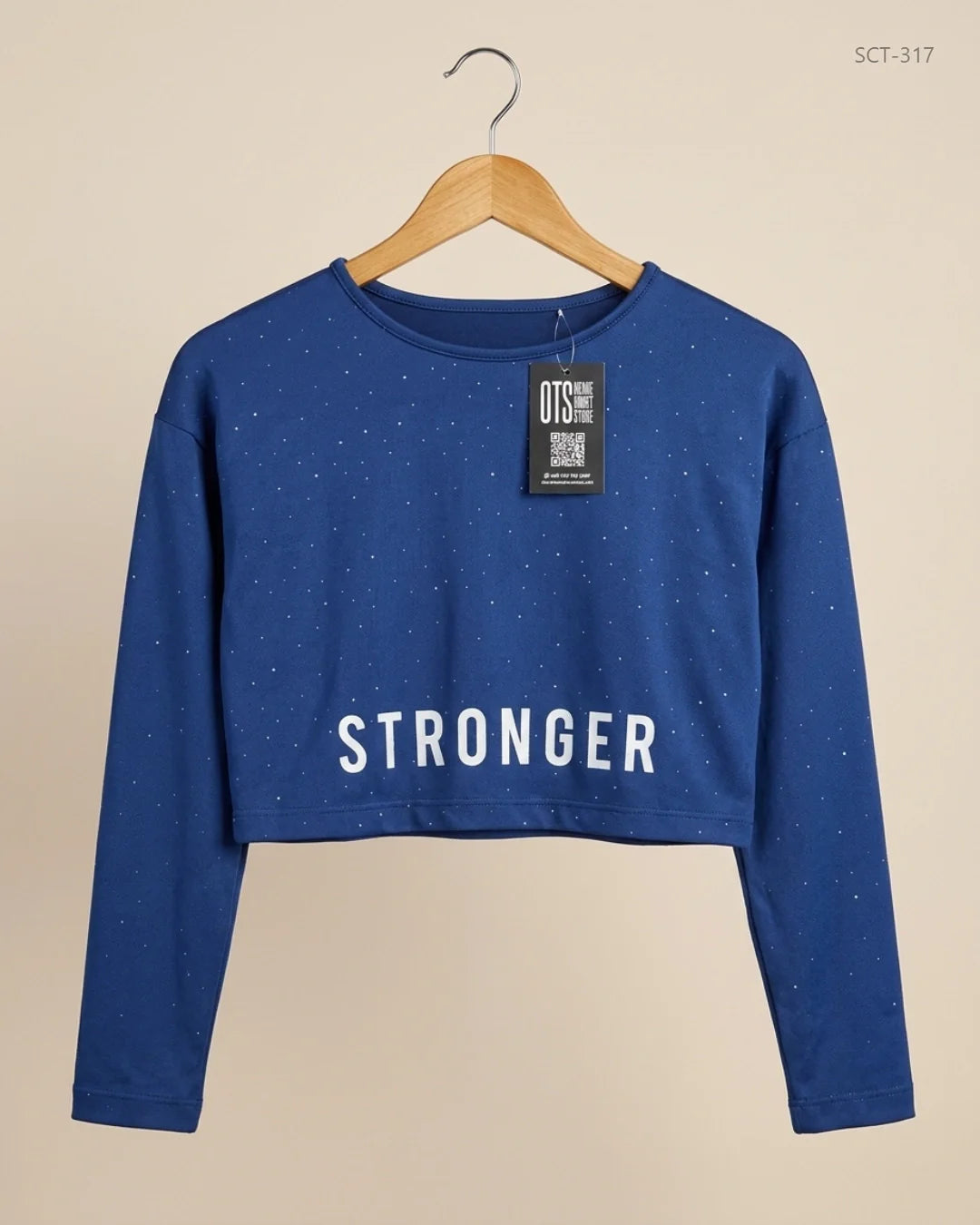 CUT LABEL (SCT-317) Dark Blue Summer Crop Tops