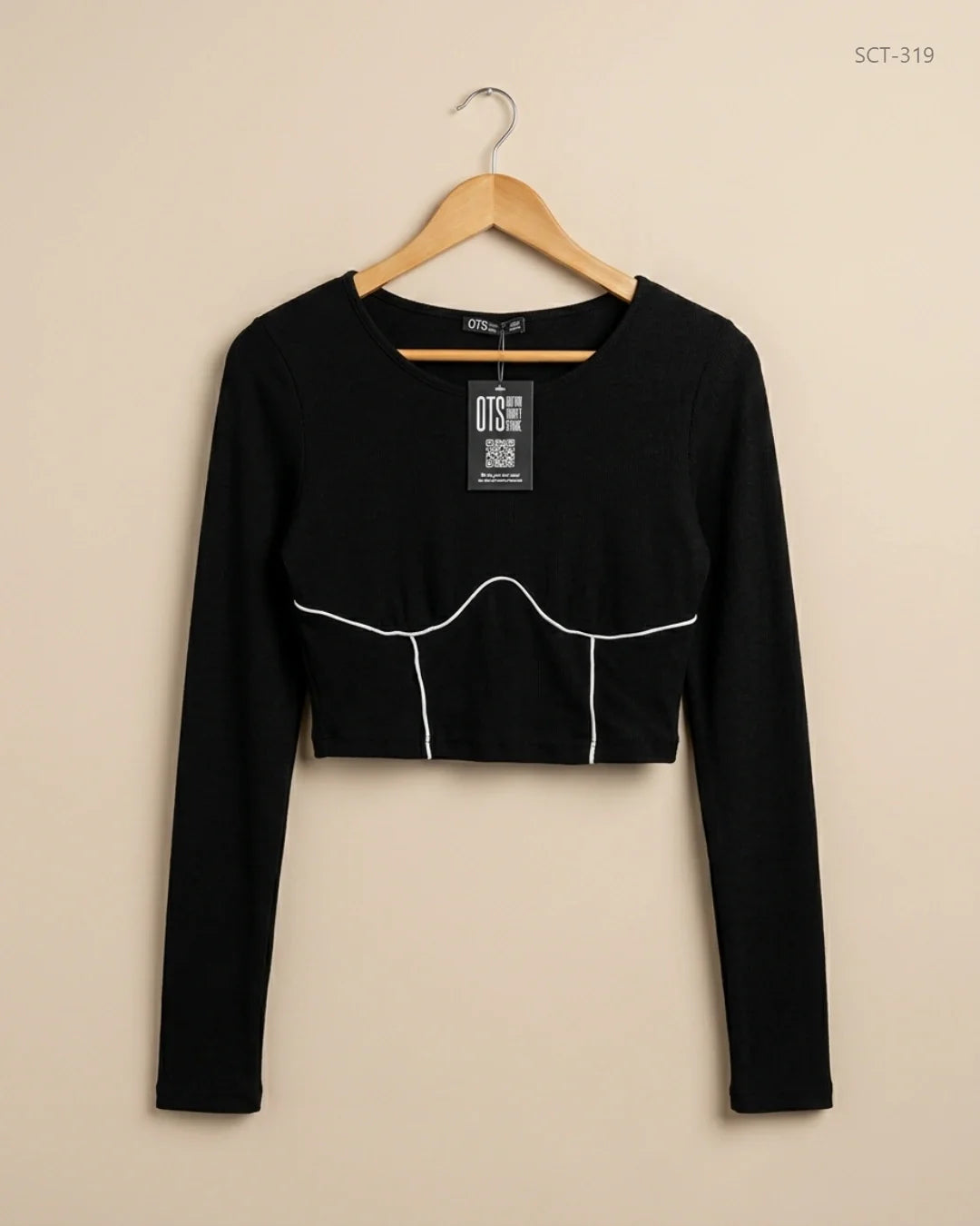 Premium Condition Summer Crop Tops | Preloved Shein | Black Polyester | Thrift Shop for Womens Lahore Pakistan | OTS