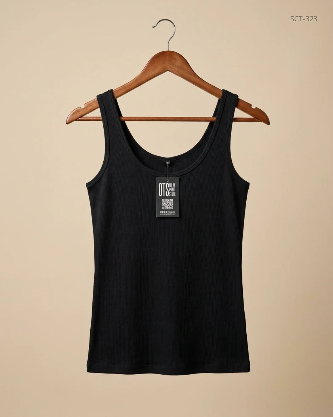 F&F (SCT-323) Black Summer Crop Tops