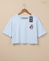 PRIMARK (SCT-325) White Summer Crop Tops