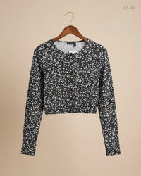 ASOS (SCT-332) Black & White Summer Crop Tops