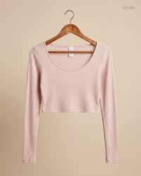 H&M (SCT-333) Teapink Summer Crop Tops
