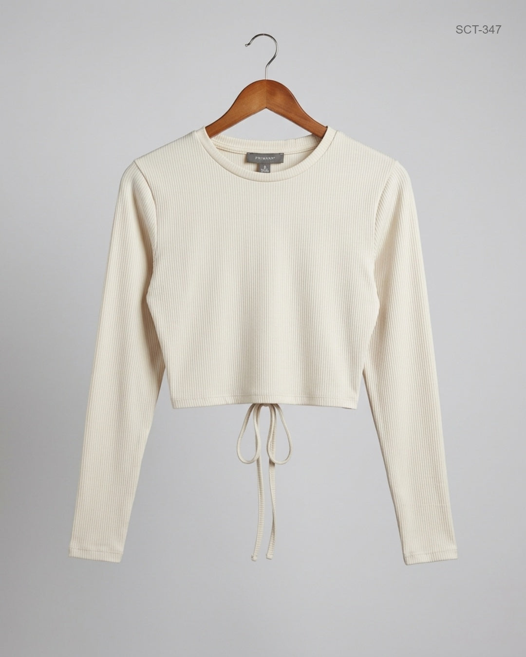 PRIMARK (SCT-347) White Summer Crop Tops
