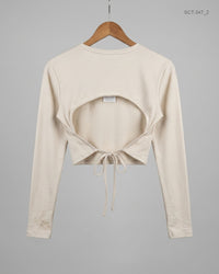 PRIMARK (SCT-347) White Summer Crop Tops
