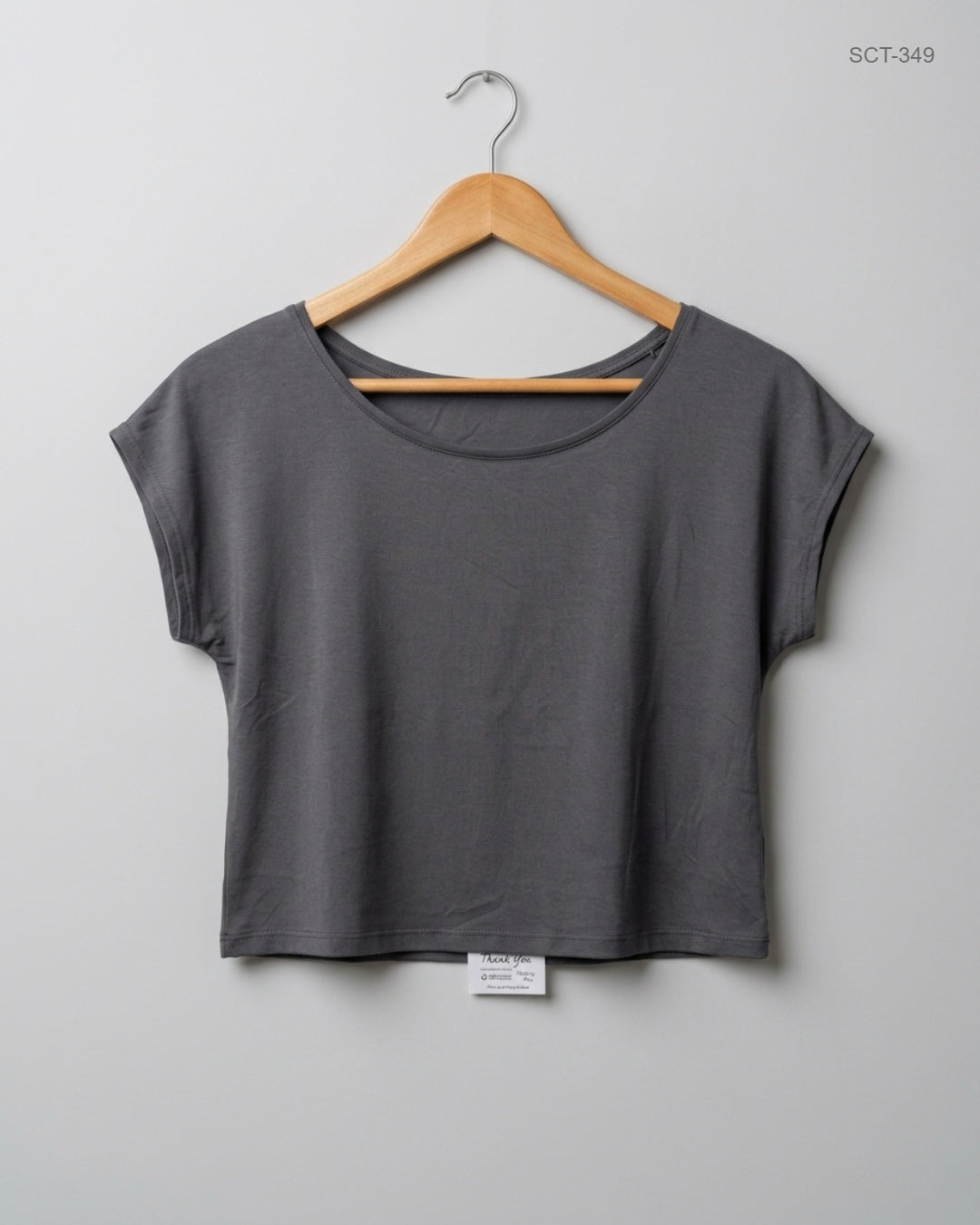 PRIMARK (SCT-349) Grey Summer Crop Tops