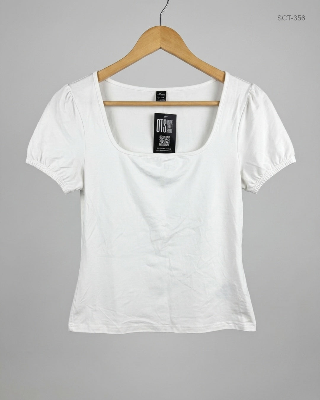 SHEIN (SCT-356) White Summer Crop Tops