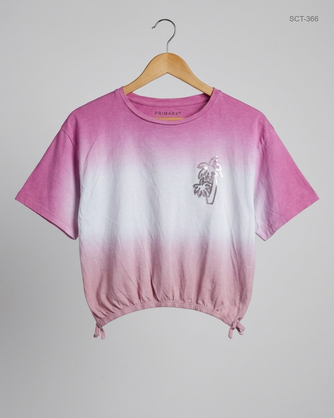 PRIMARK (SCT-366) Pink Summer Crop Tops