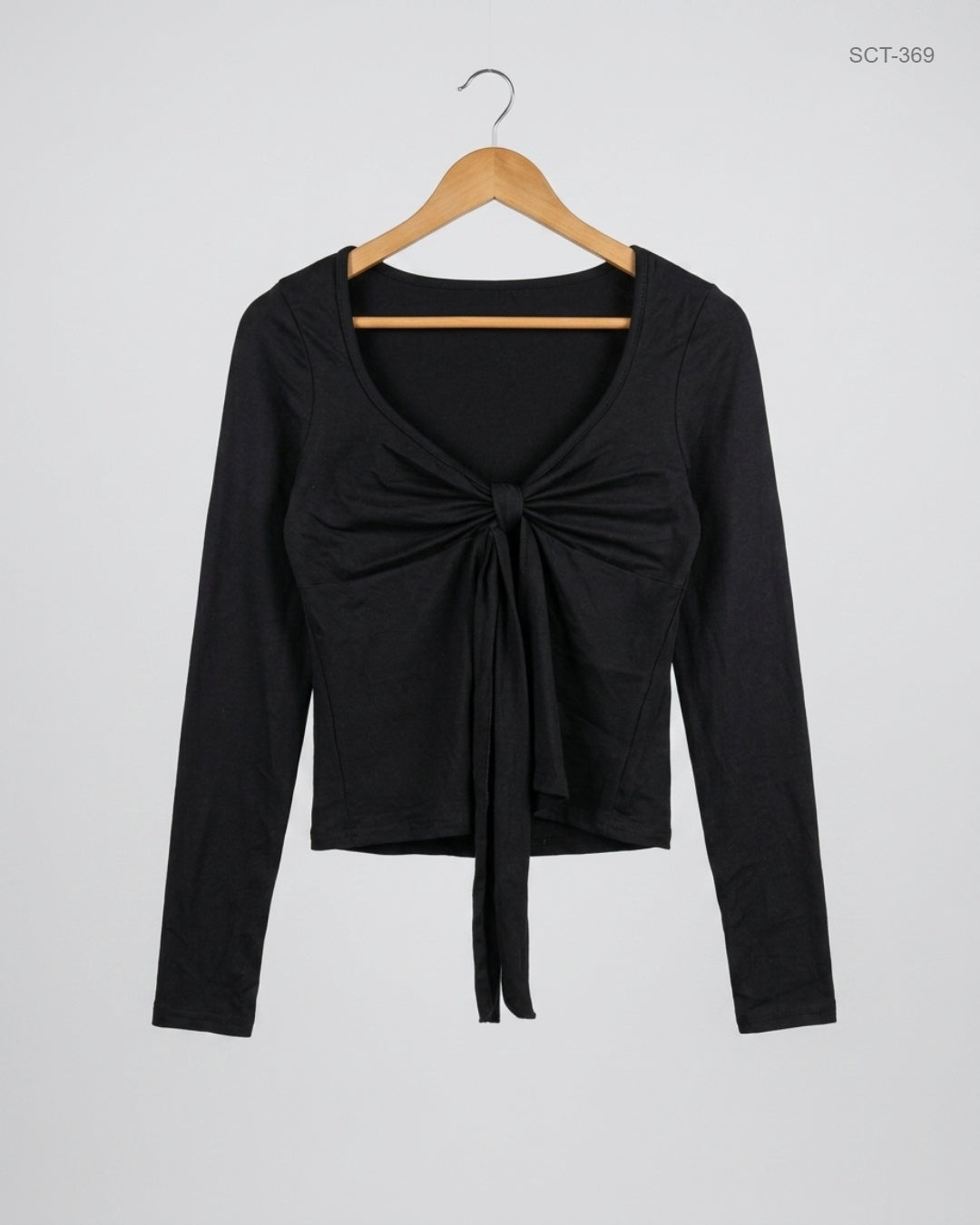 SHEIN (SCT-369) Black Summer Crop Tops