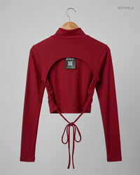 SHEIN (SCT-379) Red Summer Crop Tops