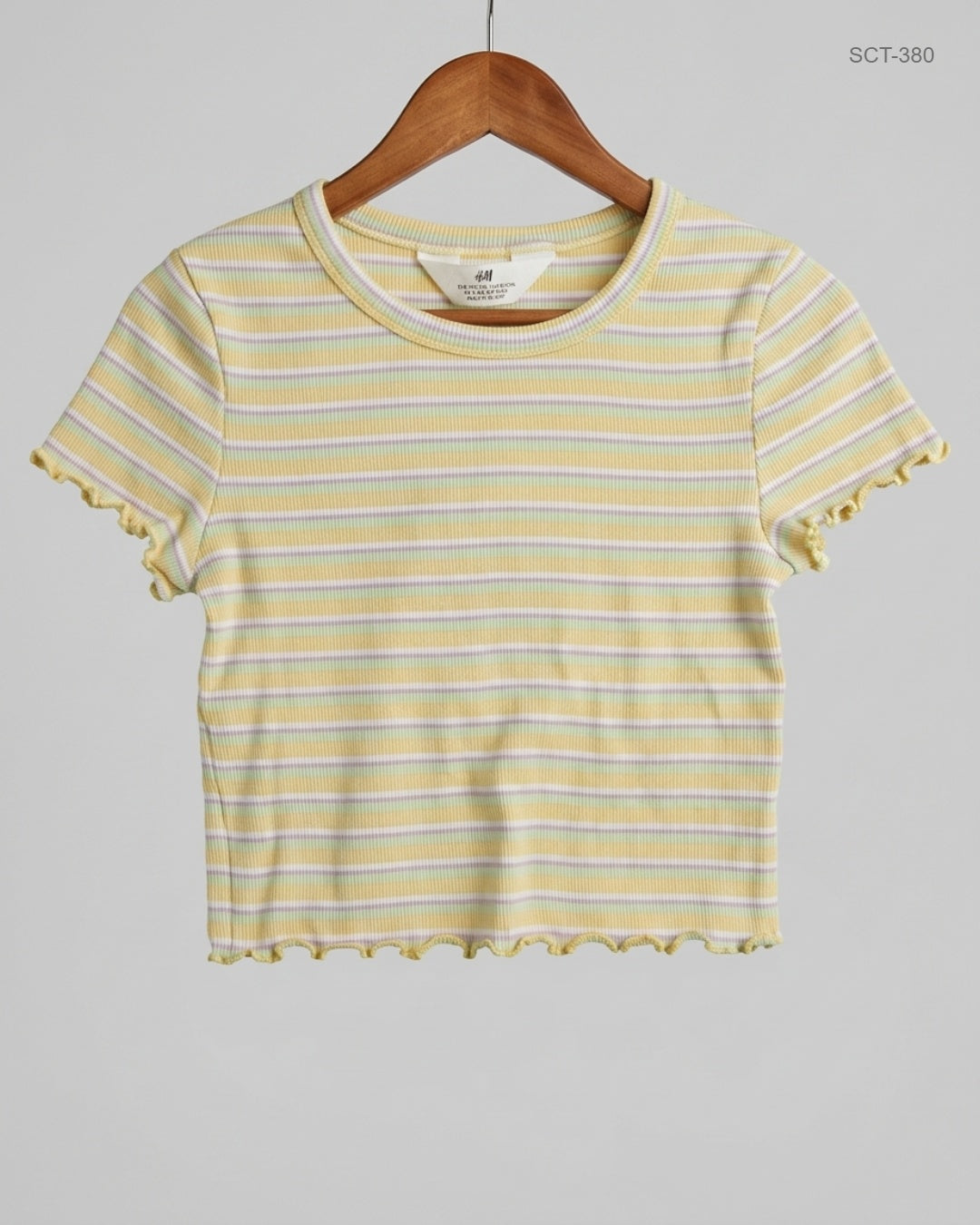 H&M (SCT-380) Multi Color Summer Crop Tops
