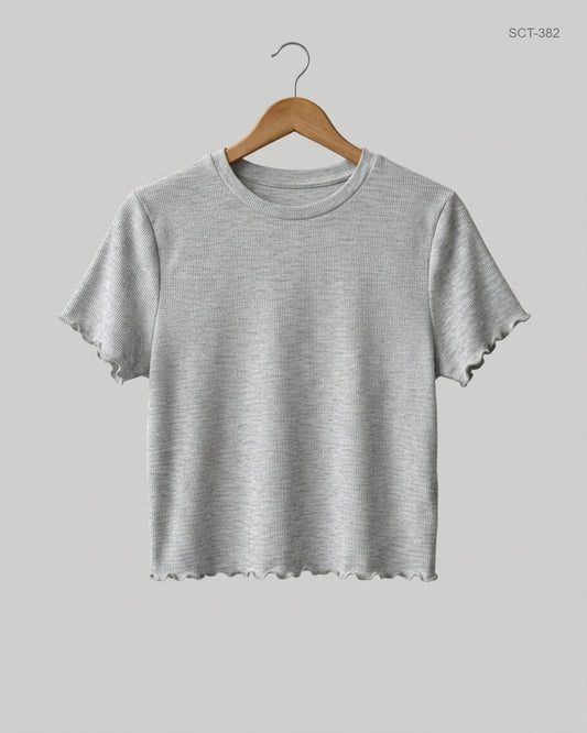 Premium Condition Summer Crop Tops | Preloved Primark | OffWhite Cotton | Thrift Shop for Womens Karachi Pakistan | OTS