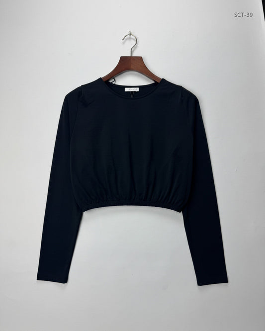 UK Imported secondhand Summer Crop Tops - Primark brand, Black Polyester, Premium condition, for Womens - Online Thrift Store Karachi Pakistan