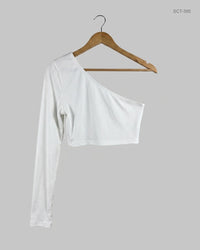 SHEIN (SCT-395) White Summer Crop Tops
