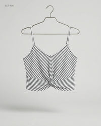 PRIMARK (SCT-408) Striped Twist-Front Camisole
