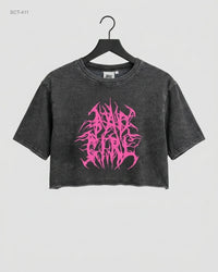 SHEIN (SCT-411) Graphic Crop Top