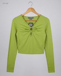 PRIMARK (SCT-429) Long-Sleeved Crop Top