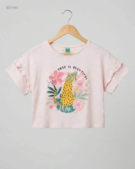 UK Imported secondhand Summer Crop Tops - F&F brand, Pink Cotton, Premium condition, for Womens - Online Thrift Store Islamabad Pakistan