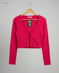 ZARA (SCT-450) Cropped Ribbed Top