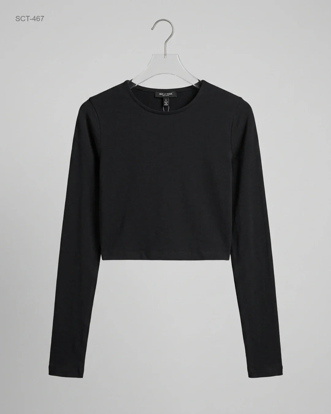 Shop Premium Summer Crop Tops by ASOS | Preloved Branded Clothes | Black Cotton | Womens | OTS Thrift Store Peshawar Pakistan