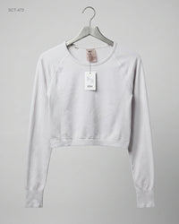 M P (SCT-473) Long-Sleeved Performance Crop Top