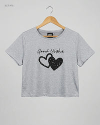 UNKNOWN (SCT-475) Graphic Crop T-Shirt