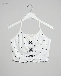 UNKNOWN (SCT-480) Halter Neck Crop Top