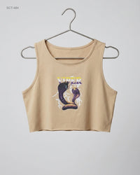 SHEIN (SCT-484) Graphic Crop Tank Top