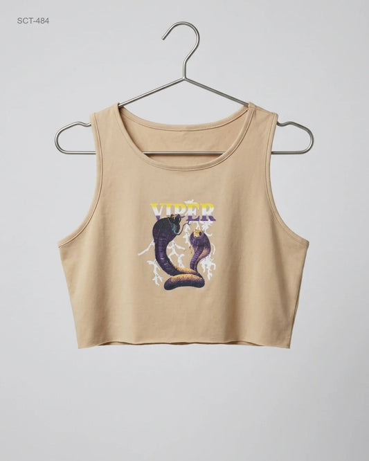UK Imported secondhand Summer Crop Tops - Shein brand, Beige Cotton, Premium condition, for Womens - Online Thrift Store Islamabad Pakistan