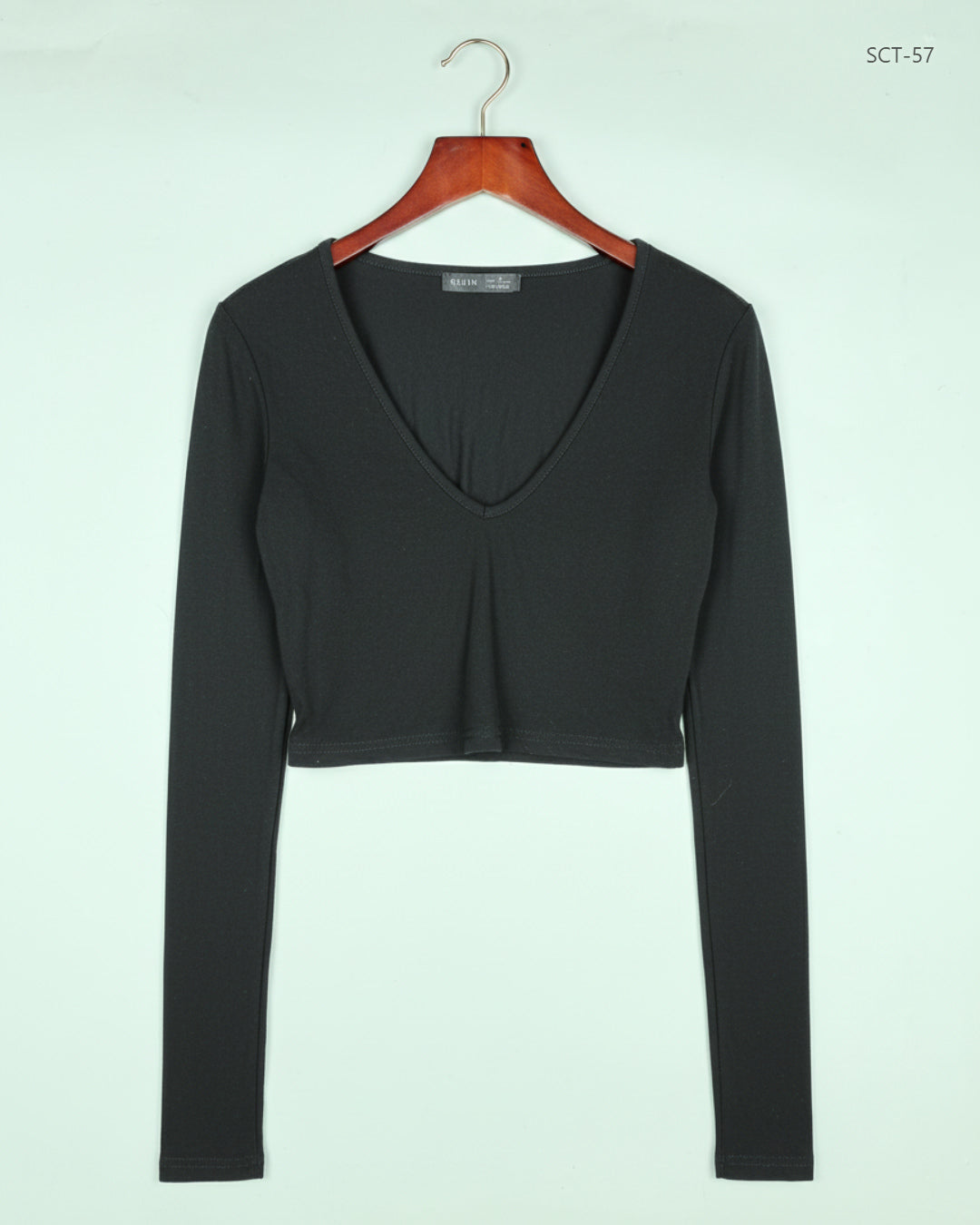 SHEIN Black Summer Crop Tops (SCT-57)