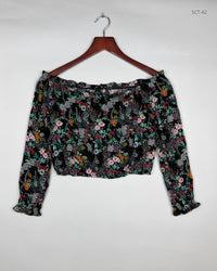 H&M Multi Color Summer Crop Tops (SCT-62)