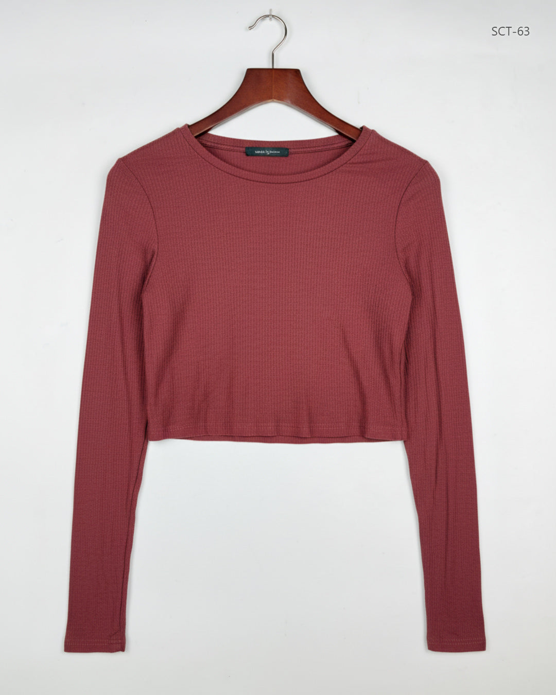 TOPSHOP Maroon Summer Crop Tops (SCT-63)