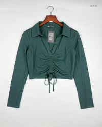 ZARA Green Summer Crop Tops (SCT-65)