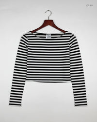 H&M Black & White Summer Crop Tops (SCT-69)