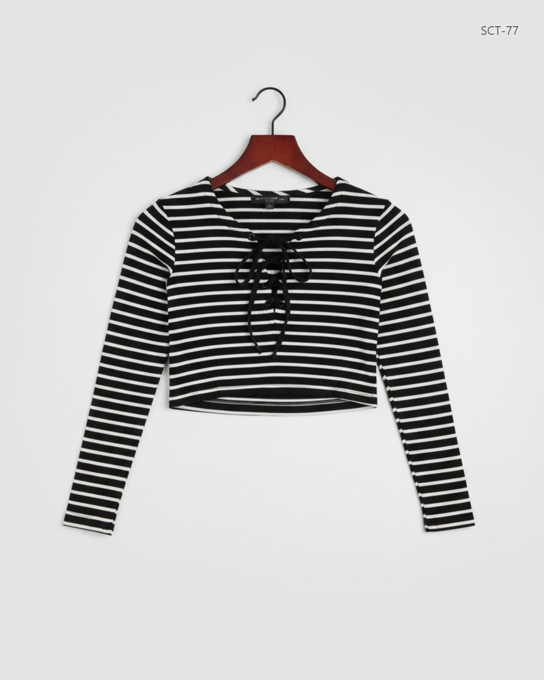 TOPSHOP Black & White Summer Crop Tops (SCT-77)