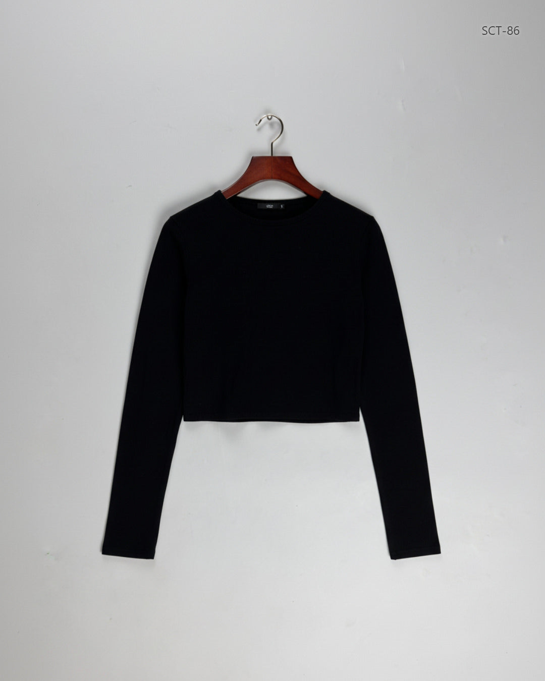 PRETTYLITTLETHING Black Summer Crop Tops (SCT-86)
