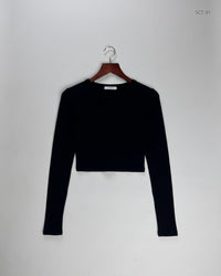 WEEKDAY Black Summer Crop Tops (SCT-91)