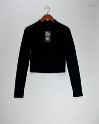 SHEIN Black Summer Crop Tops (SCT-94)
