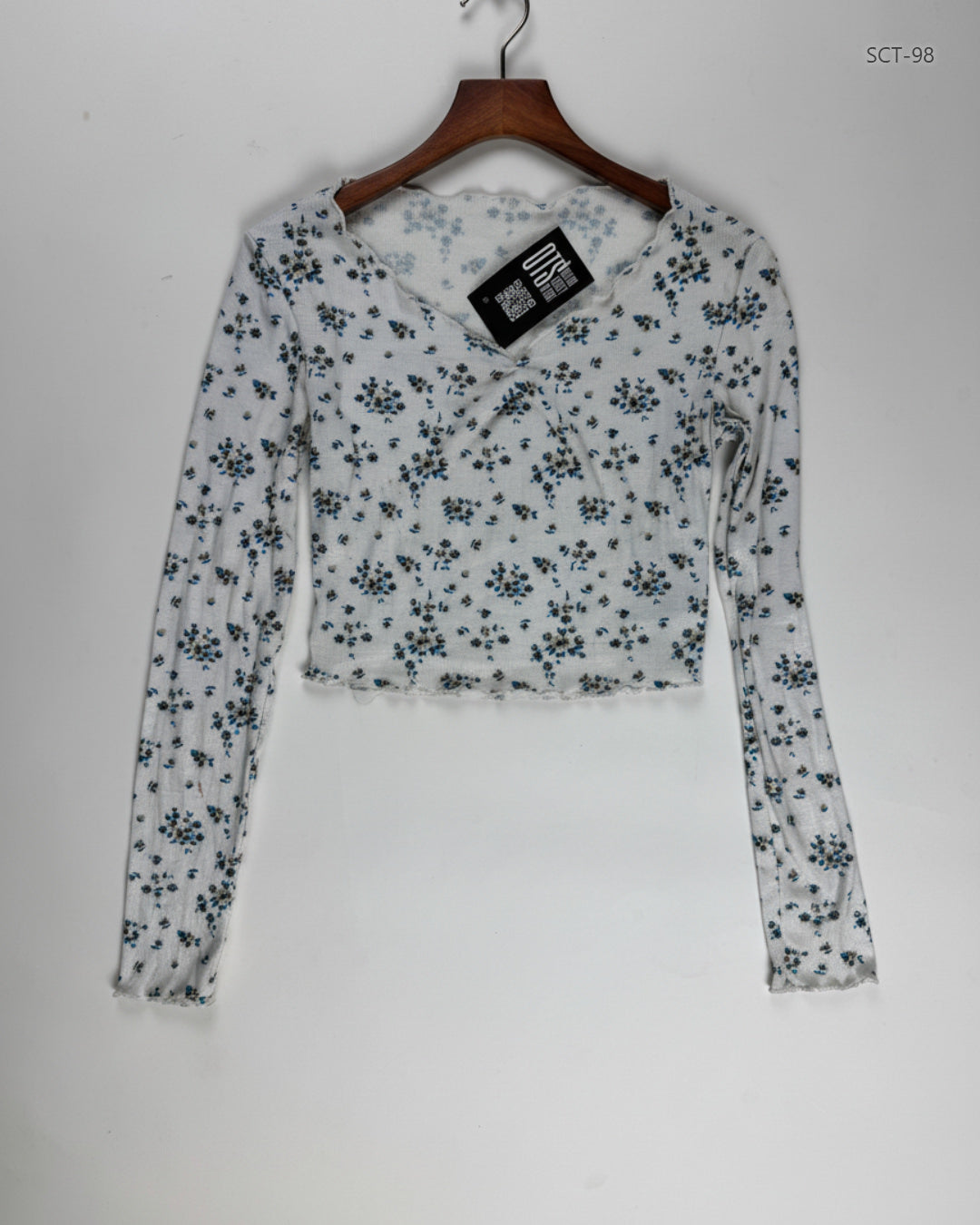 SHEIN White Summer Crop Tops (SCT-98)