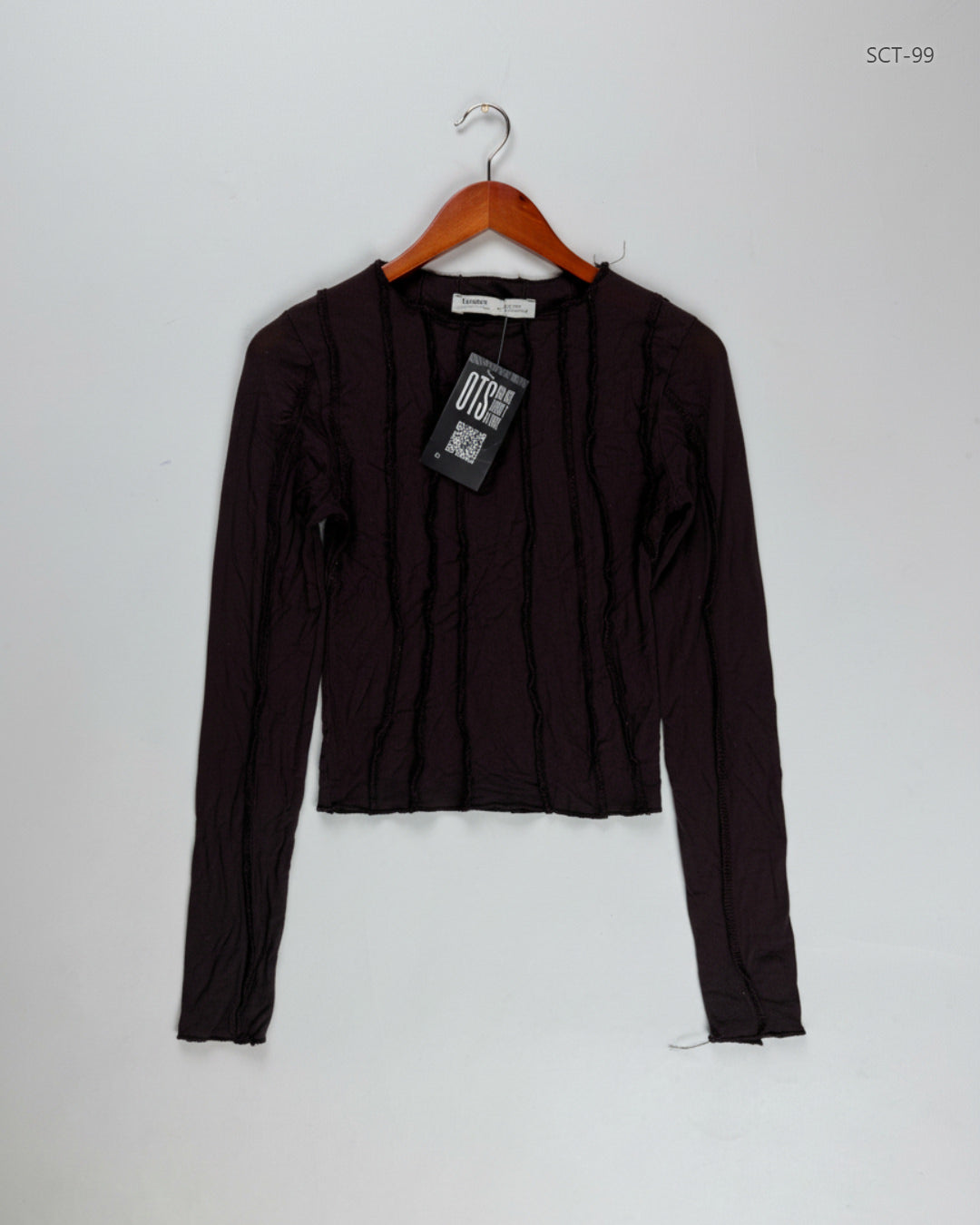 PULL&BEAR Brown Summer Crop Tops (SCT-99)