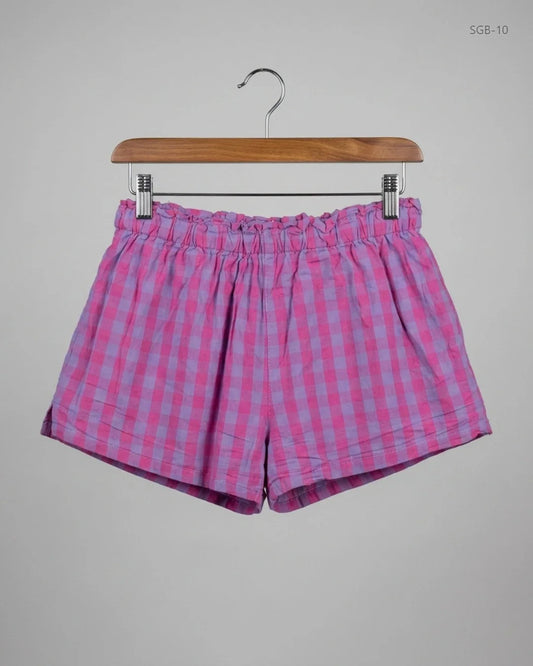 Preloved Premium Girls Summer Bottoms by Next, Purple Cotton for Girls - OTS Thrift Shop Lahore Pakistan