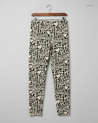 MARKS & SPENCER (SGB-29) Black & Beige Girls Summer Bottoms