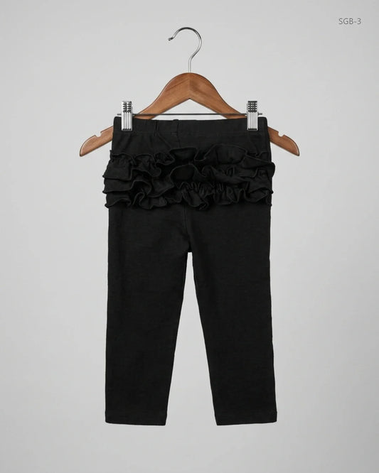 Preloved Premium Girls Summer Bottoms by Garanimals, Black Cotton for Girls - OTS Thrift Shop Islamabad Pakistan