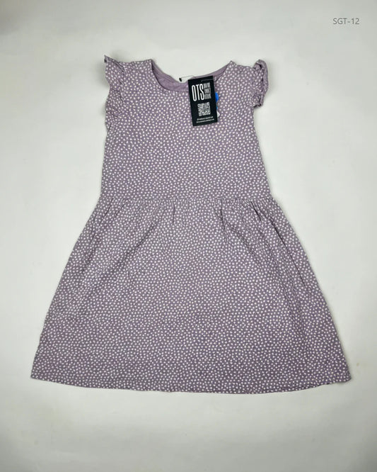 Preloved Premium Girls Summer Tops by H&M, Purple Cotton for Girls - OTS Thrift Shop Karachi Pakistan