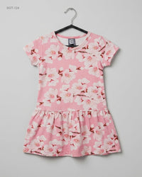 LENNE (SGT-124) Floral T-Shirt Dress