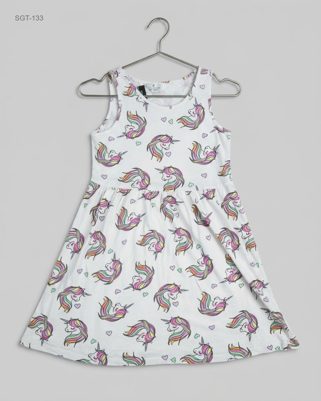 H&M (SGT-133) Sleeveless Unicorn Print Dress