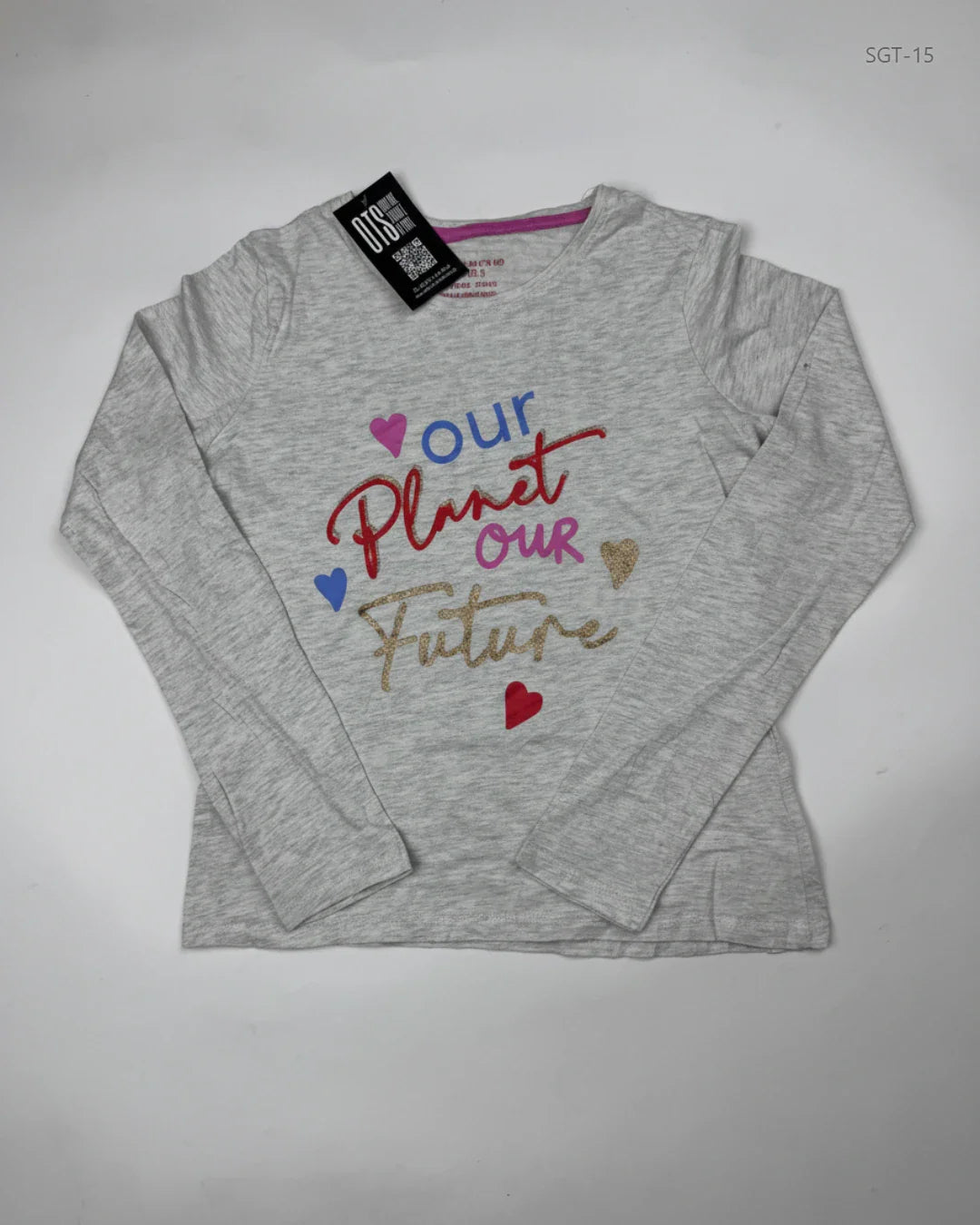 PRIMARK Grey Girls Summer Tops (SGT-15)