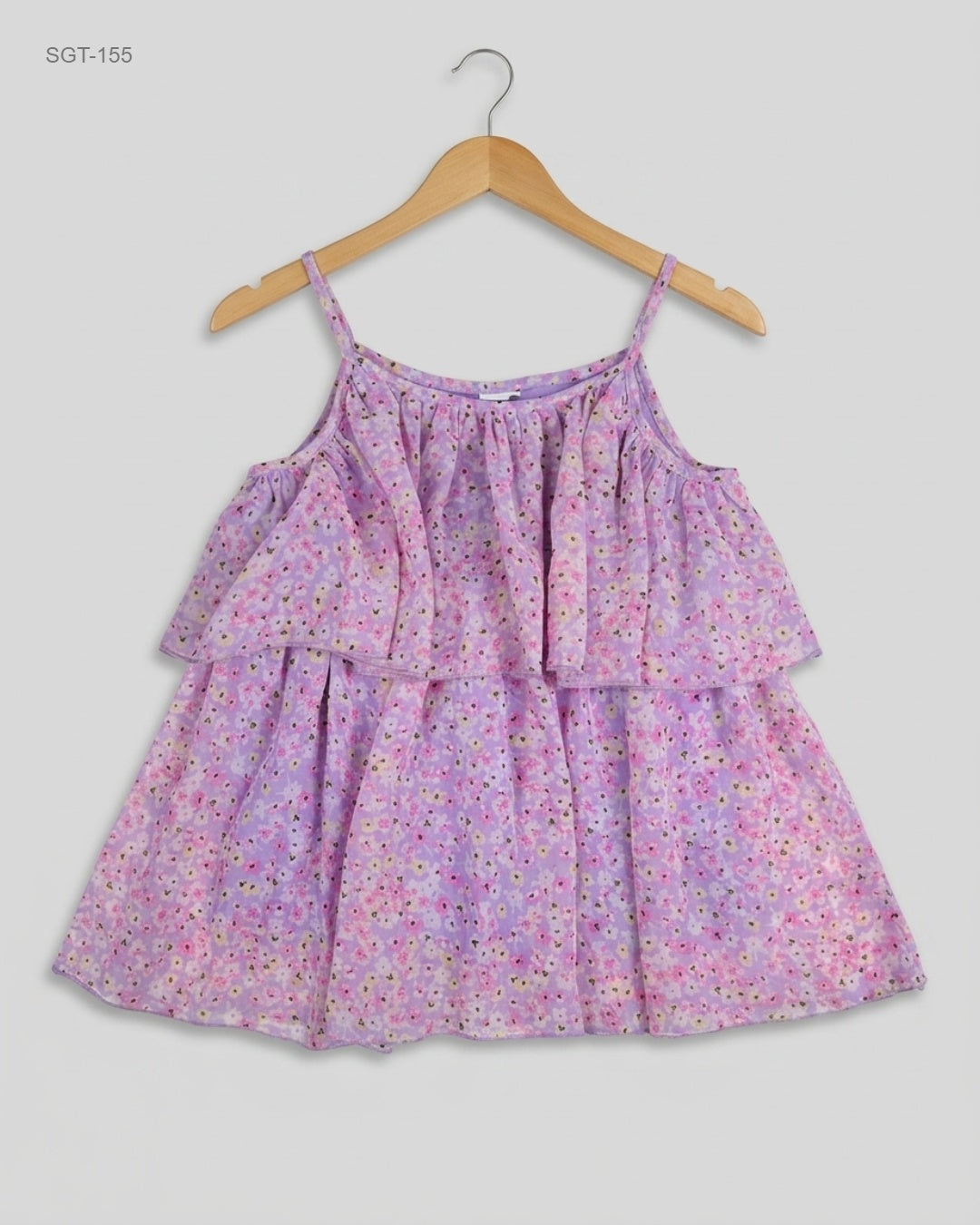 DOPO DOPO (SGT-155) Tiered Floral Camisole