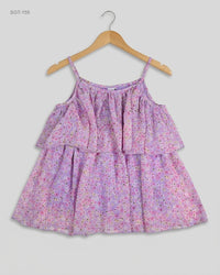DOPO DOPO (SGT-155) Tiered Floral Camisole